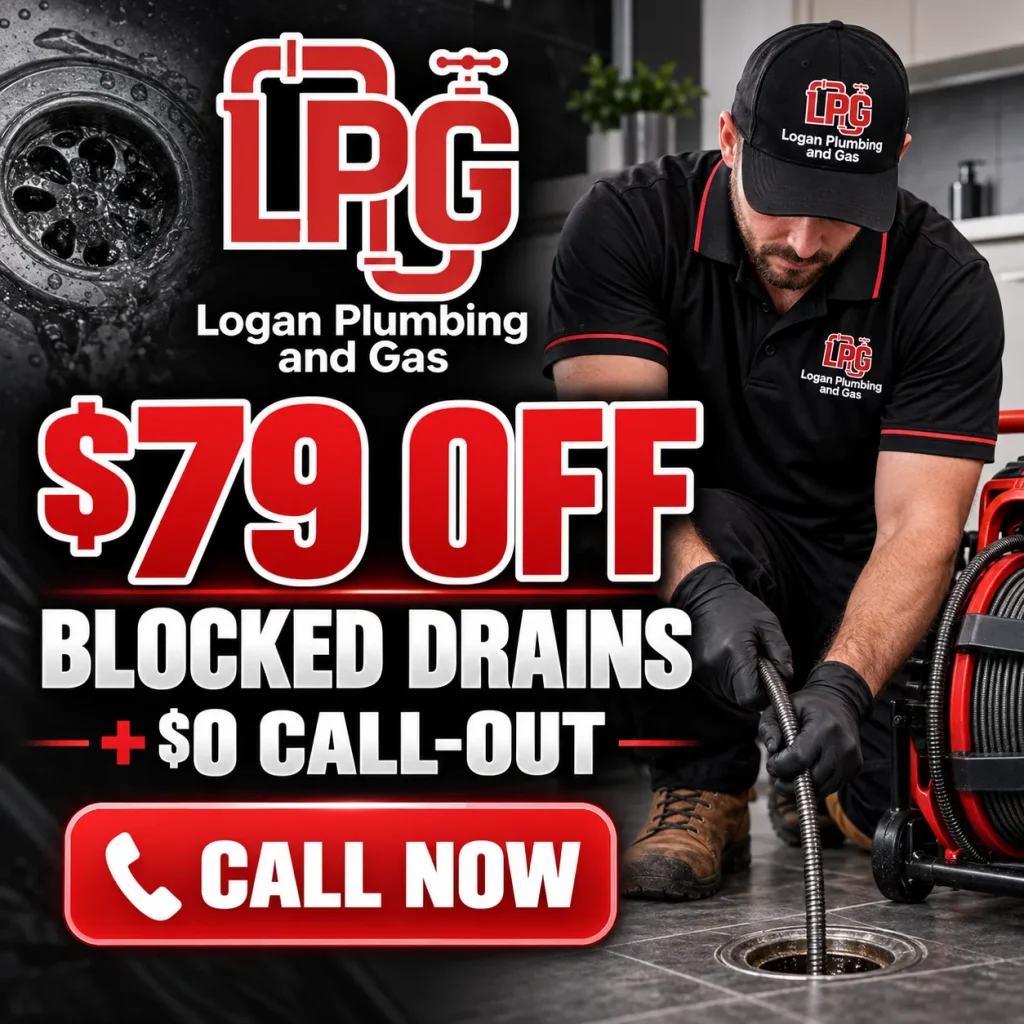 $79 off blocked drains plus $0 call-out. Call now.