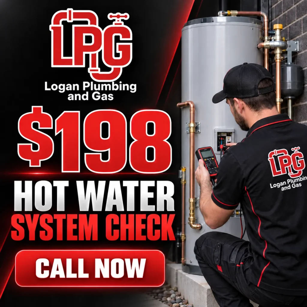 $198 hot water system check. Call now.