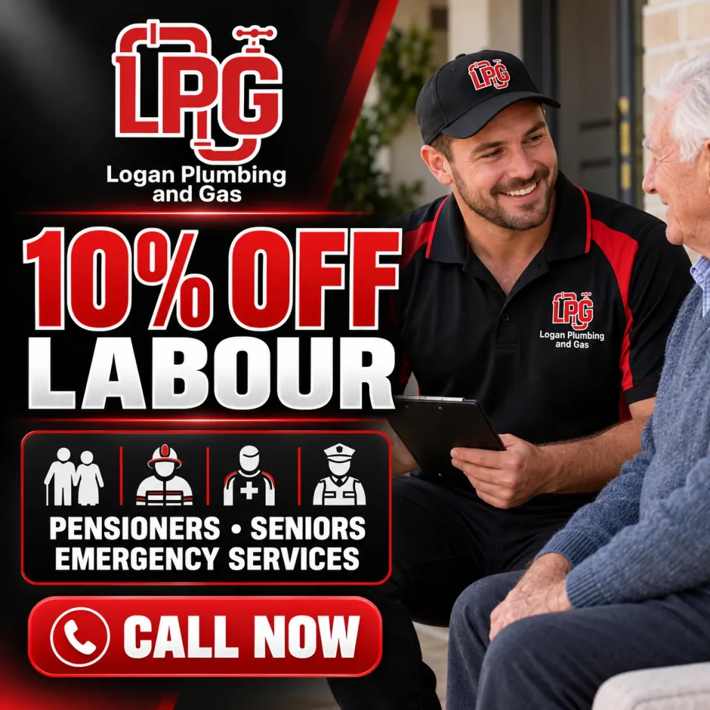 10% off labour for pensioners, seniors and emergency services. Call now.